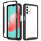 For Samsung Galaxy A32 5G Starry Sky Solid Color Series Shockproof PC + TPU Protective Case(Black)