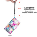 For Xiaomi Redmi Note 9 / 10X 4G Coloured Drawing Cross Texture Horizontal Flip PU Leather Case with Holder & Card Slots & Wallet & Lanyard(Gradient Colorful Flower)
