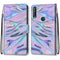 For Alcatel 1S (2020) / 3L (2020) Coloured Drawing Cross Texture Horizontal Flip PU Leather Case with Holder & Card Slots & Wallet & Lanyard(Fluorescent Water Texture)
