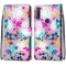 For Alcatel 1S (2020) / 3L (2020) Coloured Drawing Cross Texture Horizontal Flip PU Leather Case with Holder & Card Slots & Wallet & Lanyard(Gradient Colorful Flower)