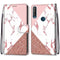For Alcatel 1S (2020) / 3L (2020) Coloured Drawing Cross Texture Horizontal Flip PU Leather Case with Holder & Card Slots & Wallet & Lanyard(Powder Stone Texture)