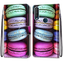 For Alcatel 1SE (2020) Coloured Drawing Cross Texture Horizontal Flip PU Leather Case with Holder & Card Slots & Wallet & Lanyard(Colorful Cakes)