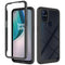 For OnePlus Nord N10 5G Starry Sky Solid Color Series Shockproof PC + TPU Protective Case(Black)