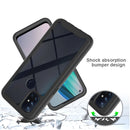 For OnePlus Nord N10 5G Starry Sky Solid Color Series Shockproof PC + TPU Protective Case(Black)