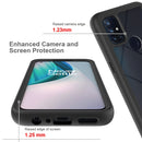 For OnePlus Nord N10 5G Starry Sky Solid Color Series Shockproof PC + TPU Protective Case(Black)