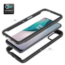 For OnePlus Nord N10 5G Starry Sky Solid Color Series Shockproof PC + TPU Protective Case(Black)