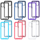 For OnePlus Nord N10 5G Starry Sky Solid Color Series Shockproof PC + TPU Protective Case(Black)