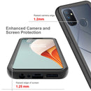 For OnePlus Nord N100 Starry Sky Solid Color Series Shockproof PC + TPU Protective Case(Royal Blue)