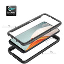 For OnePlus Nord N100 Starry Sky Solid Color Series Shockproof PC + TPU Protective Case(Baby Blue)