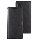 For Samsung Galaxy S20 FE GOOSPERY BLUE MOON Crazy Horse Texture Horizontal Flip Leather Case With Bracket & Card Slot & Wallet(Black)