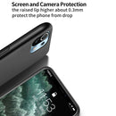 For Xiaomi Mi 11 Classic Tilt Strip Grain Magnetic Shockproof PC + TPU Case(Black)