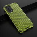 For Oppo Reno5 5G Shockproof Honeycomb PC + TPU Case(Green)
