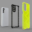 For Oppo Reno5 5G Shockproof Honeycomb PC + TPU Case(Green)
