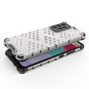 For Samsung Galaxy A52 5G/4G Shockproof Honeycomb PC + TPU Case(White)