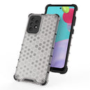 For Samsung Galaxy A52 5G/4G Shockproof Honeycomb PC + TPU Case(Black)