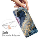 For Samsung Galaxy A02s (US Version) Marble Shockproof TPU Protective Case(Abstract Gold)