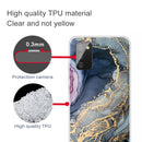 For Samsung Galaxy A02s (US Version) Marble Shockproof TPU Protective Case(Abstract Gold)