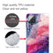 For Samsung Galaxy A12 Marble Shockproof TPU Protective Case(Abstract Red)