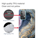 For Samsung Galaxy A32 5G Marble Shockproof TPU Protective Case(Abstract Gold)