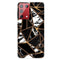 For Samsung Galaxy S21 Ultra 5G Marble Shockproof TPU Protective Case(Rhombus Black)