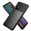 For Samsung Galaxy A52 5G / 4G Thunderbolt Shockproof TPU Protective Soft Case(Black)