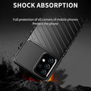 For Samsung Galaxy A52 5G / 4G Thunderbolt Shockproof TPU Protective Soft Case(Black)