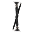 Skull Umbrella Cord Braided Watch Band For Apple Watch Series 7 45mm / 6 & SE & 5 & 4 44mm / 3 & 2 & 1 42mm(Black)