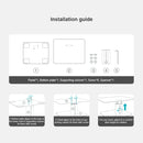 NILLKIN N6 Adjustable High Desk Laptop Monitor Stand Holder (Silver)