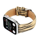 Horsehair Fluffy Leopard Print Leather Watch Band For Apple Watch Series 7 45mm / 6 & SE & 5 & 4 44mm / 3 & 2 & 1 42mm(4)