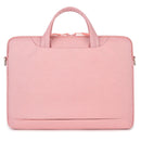 For 13.3-14 inch Laptop Multi-function Laptop Single Shoulder Bag Handbag(Pink)