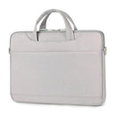 For 13.3-14 inch Laptop Multi-function Laptop Single Shoulder Bag Handbag(Grey)