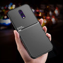 For OPPO Reno 10x zoom Classic Tilt Strip Grain Magnetic Shockproof PC + TPU Case(Green)