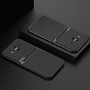 For Huawei Mate 10 Classic Tilt Strip Grain Magnetic Shockproof PC + TPU Case(Blue)