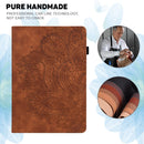 For Lenovo Tab M8 (FHD) TB-8705F Peacock Embossed Pattern TPU + PU Horizontal Flip Leather Case with Holder & Card Slots & Wallet & Sleep / Wake-up Function(Brown)