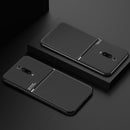 For Xiaomi Redmi K20 Classic Tilt Strip Grain Magnetic Shockproof PC + TPU Case(Black)