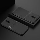 For OnePlus 7 Pro Classic Tilt Strip Grain Magnetic Shockproof PC + TPU Case(Green)