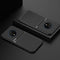 For OnePlus 7T Classic Tilt Strip Grain Magnetic Shockproof PC + TPU Case(Black)