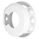 For Garmin Fenix 5S Solid Color Silicone Watch Protective Case(White)