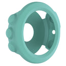 For Garmin Fenix 5X Solid Color Silicone Watch Protective Case(Mint Green)