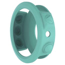 For Garmin Fenix 5X Solid Color Silicone Watch Protective Case(Mint Green)