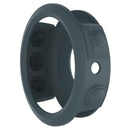 For Garmin Fenix 5X Solid Color Silicone Watch Protective Case(Navy Blue)