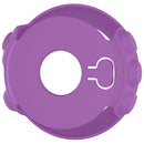 For Garmin Fenix 5X Solid Color Silicone Watch Protective Case(Purple)