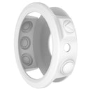For Garmin Fenix 5X Solid Color Silicone Watch Protective Case(White)