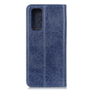 For OPPO Reno5 5G / Find X3 Lite Magnetic Crazy Horse Texture Horizontal Flip Leather Case with Holder & Card Slots & Wallet(Blue)