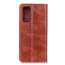 For OPPO Reno5 5G / Find X3 Lite Magnetic Crazy Horse Texture Horizontal Flip Leather Case with Holder & Card Slots & Wallet(Brown)