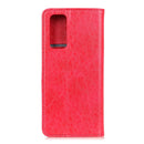 For OPPO Reno5 5G / Find X3 Lite Magnetic Crazy Horse Texture Horizontal Flip Leather Case with Holder & Card Slots & Wallet(Red)