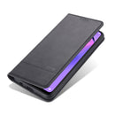 For Oppo Reno5 5G AZNS Magnetic Calf Texture Horizontal Flip Leather Case with Card Slots & Holder & Wallet(Black)