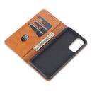 For Oppo Reno5 5G AZNS Magnetic Calf Texture Horizontal Flip Leather Case with Card Slots & Holder & Wallet(Red)