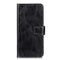 For OnePlus 9 Retro Crazy Horse Texture Horizontal Flip Leather Case, with Holder & Card Slots & Wallet & Photo Frame(Black)
