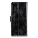 For OnePlus 9 Retro Crazy Horse Texture Horizontal Flip Leather Case, with Holder & Card Slots & Wallet & Photo Frame(Black)